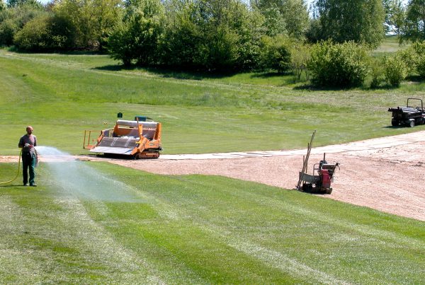 Fairway auf Sandboden